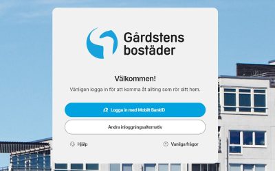 Mina sidor – arbete pågår med förbättringar
