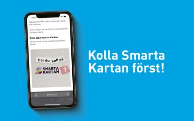 Kolla in Smarta Kartan där du kan hyra, dela…