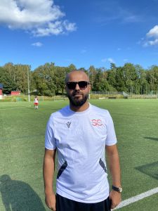 Mohamad Krayem är tränare för Gårdsten FC.