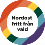 Logo Nordost fritt från våld