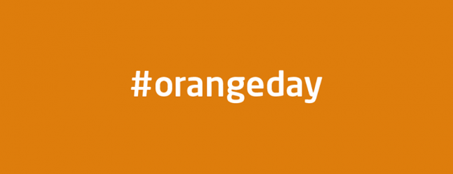 Symbolbild #orangeday